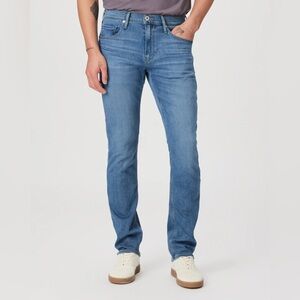 PAIGE Skinny Men's Jeans — Light to Medium Blue Wash